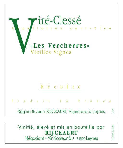 Domaine Jean Rijckaert Macon Village 2015