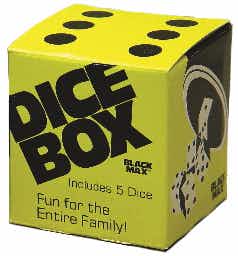 True Fabrications Twine Black Max Dice Box