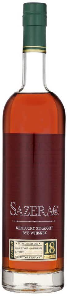 Sazerac Kentucky Straight Rye Whiskey 2017