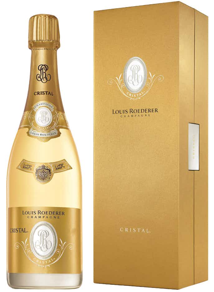 Louis Roederer Cristal Brut (Badly Soiled Labels) 2000