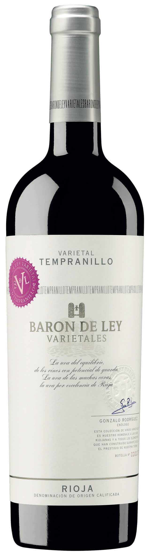 Baron de Ley Tempranillo 2015
