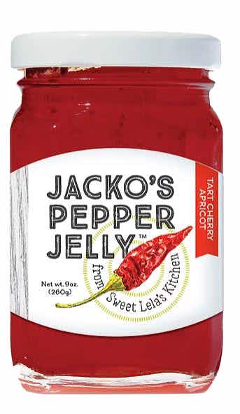 Jacko's Pepper Jelly Tart Cherry Apricot Pepper Jelly 8oz