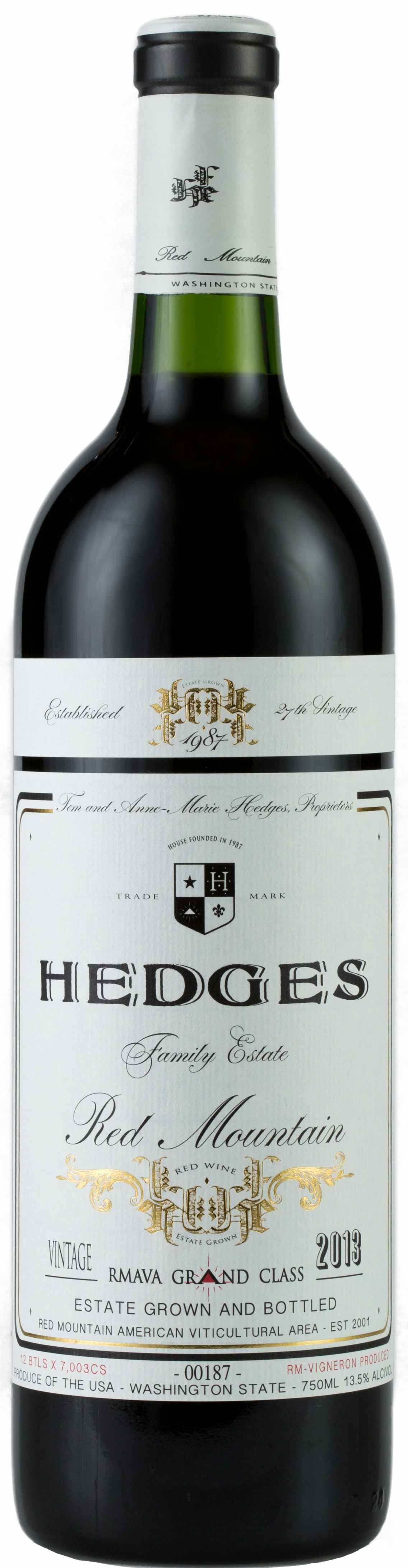 Hedges Red Mountain 2013