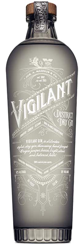 Jos. A. Magnus & Co. Vigilant District Dry Gin