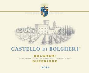 Castello di Bolgheri Rosso 2015