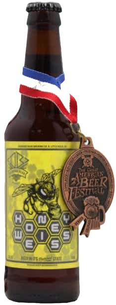 Diamond Bear Brewing Company Honey Weiss 64oz Growler