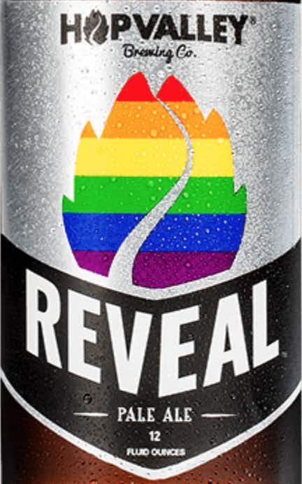 Hop Valley Brewing Reveal Pale Ale 6 pack 12oz