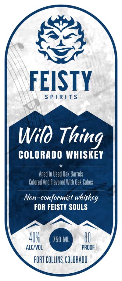 Feisty Spirits Wild Thing Colorado Whiskey