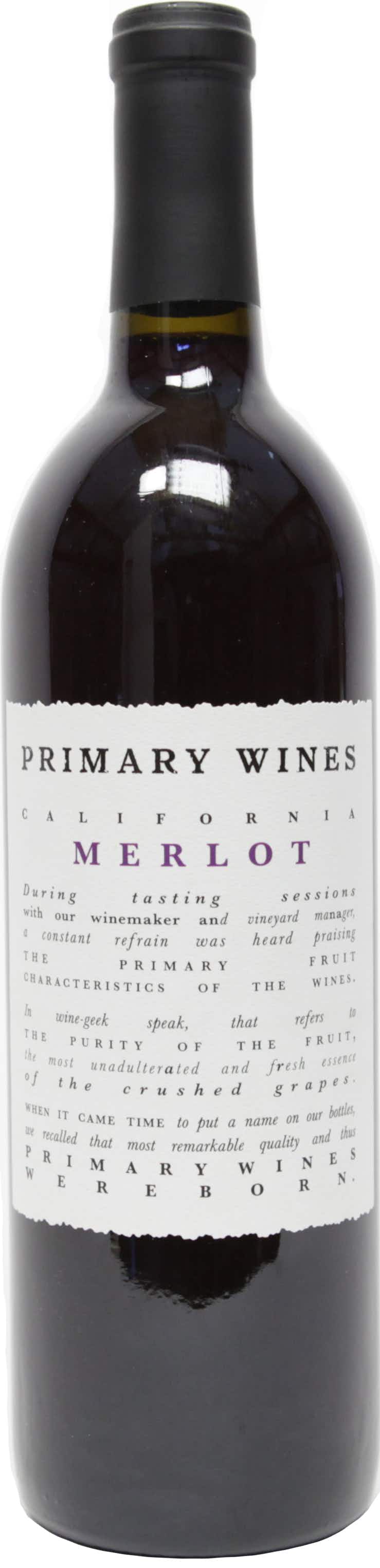 Primary Wines Merlot 2015
