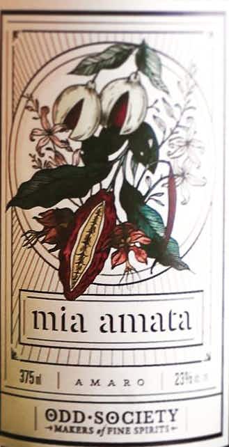 Odd Society Spirits Mia Amata Amaro 375ml