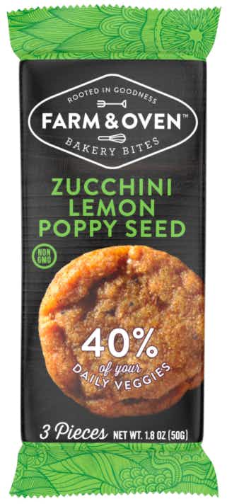 Farm&Oven Zucchini Lemon Poppy Seed Bar 16oz
