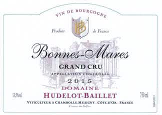 Domaine Hudelot-Baillet Bonnes Mares 2016