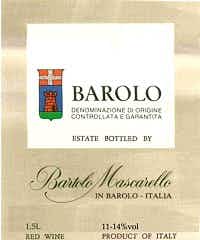Bartolo Mascarello Barolo 2014