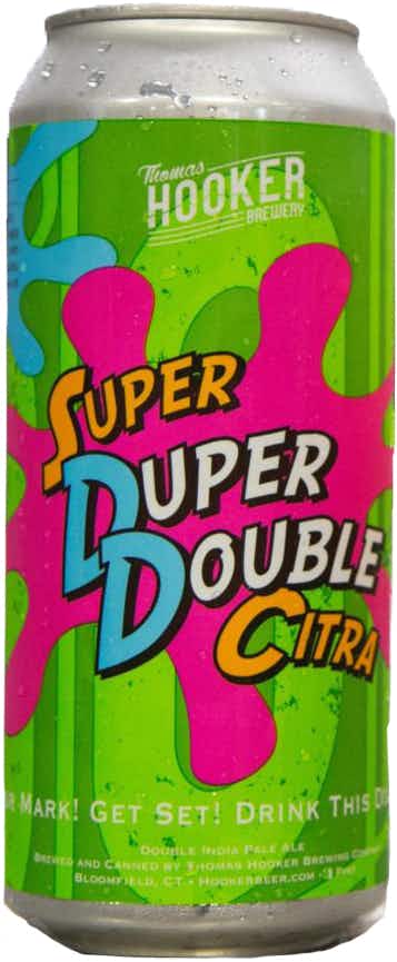 Thomas Hooker Brewing Company Super Duper Double Citra 4 pack 16oz Bottle