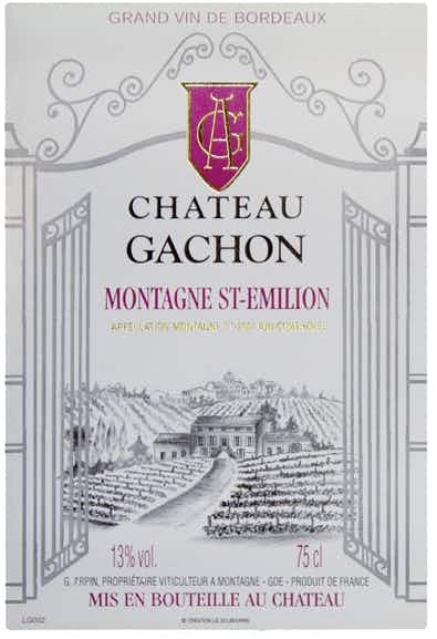Château-Gachon Montagne St. Emilion 2014