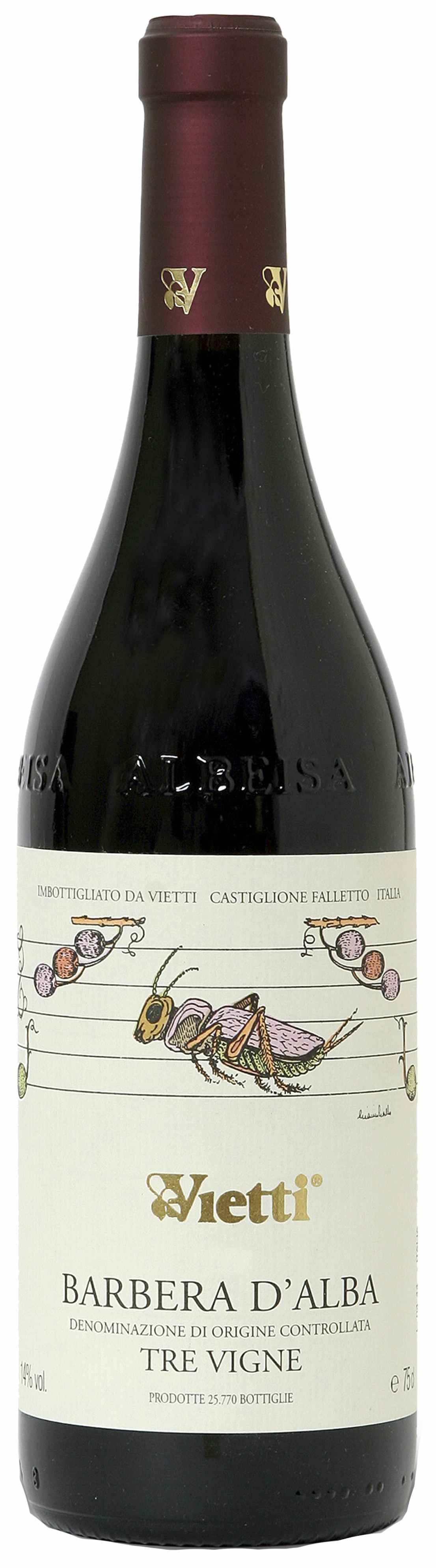 Vietti Barbera d'Alba Tre Vigne 2016
