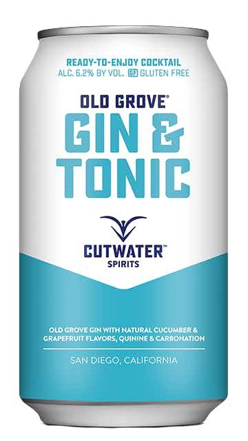 Cutwater Spirits Gin & Tonic 375ml Can