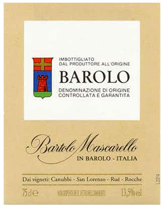 Bartolo Mascarello Barolo 2014