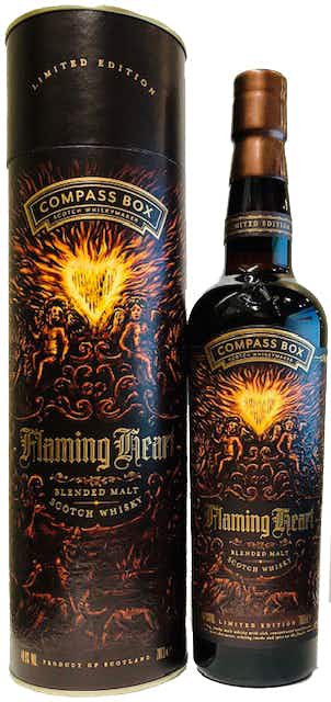 Compass Box Flaming Heart Limited Edition Blended Malt Scotch Whisky