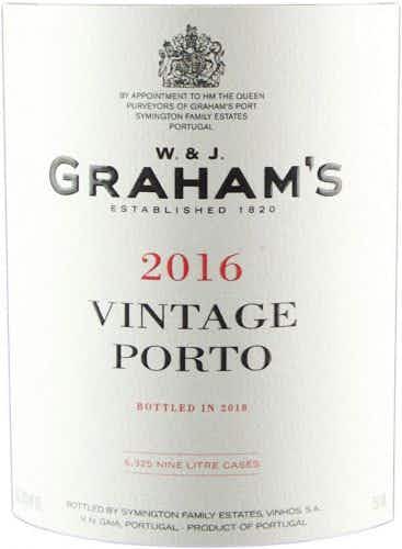 W&J Graham's Vintage Porto 375ml 2016 375ml