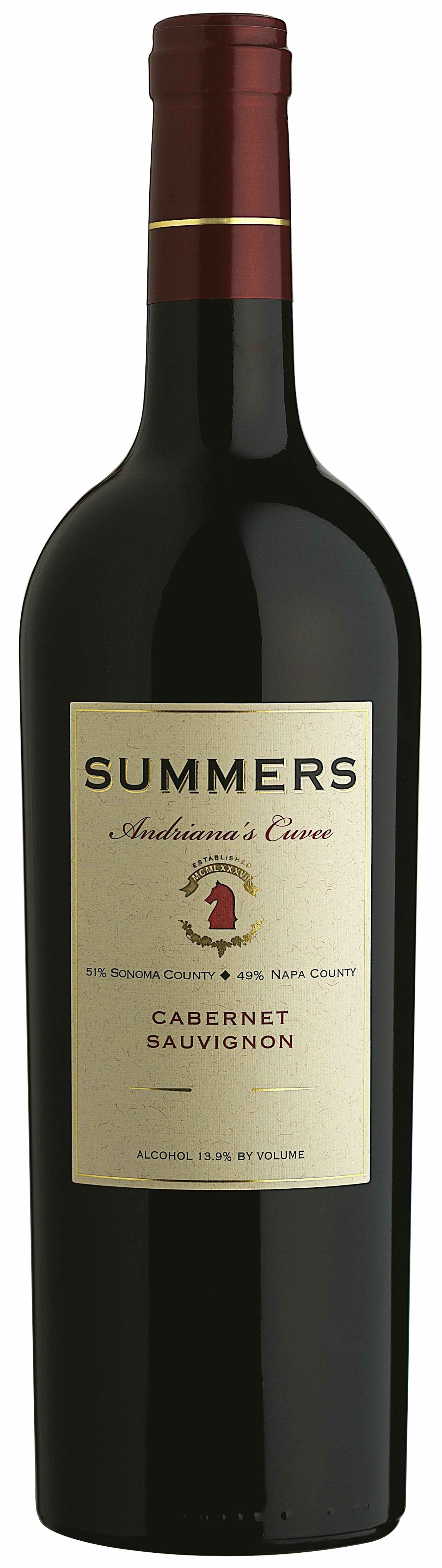Summers Andriana's Cuvee Cabernet Sauvignon 2016