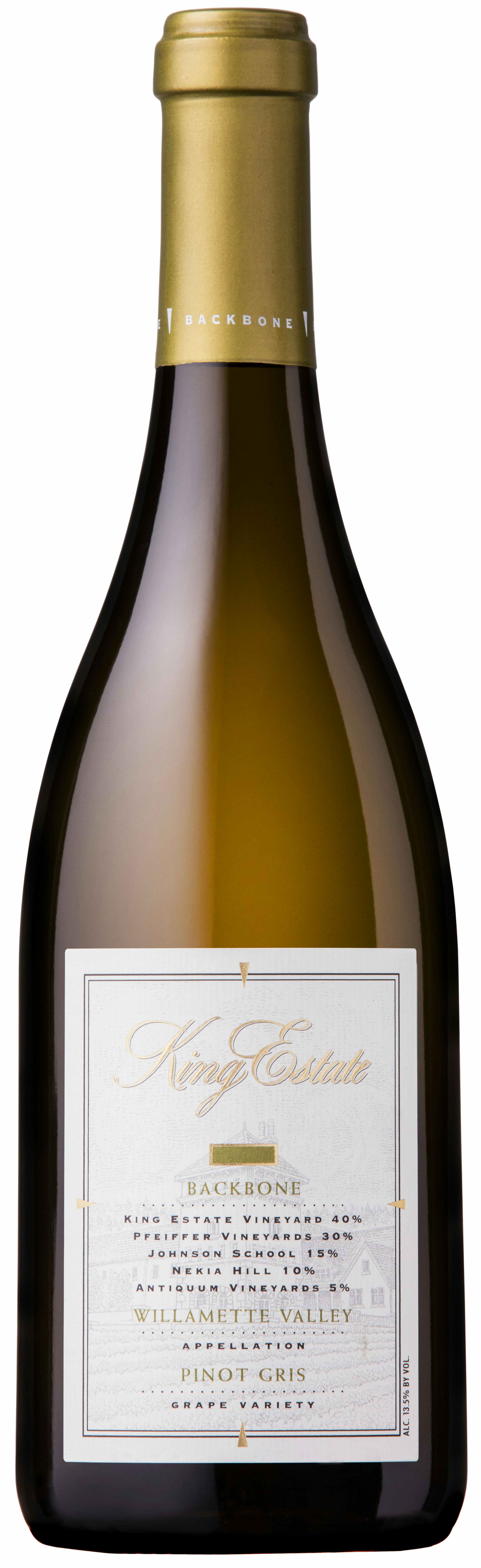 King Estate Backbone Pinot Gris 2017