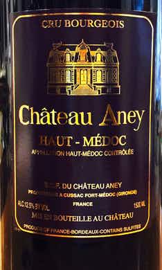 Chateau Aney Haut Medoc 2013