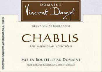 Domaine Vincent Dampt Chablis 2017