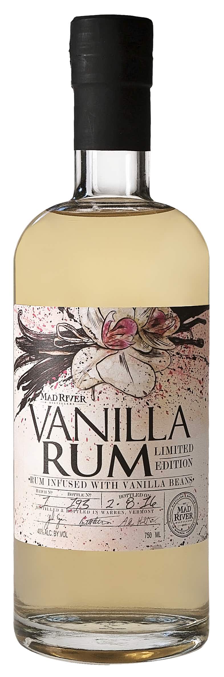 Mad River Distillers Vanilla Rum