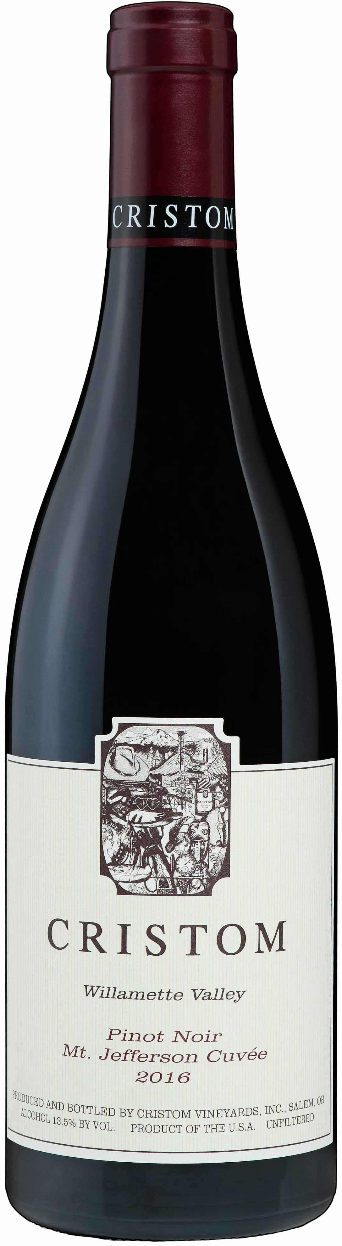 Cristom Mt. Jefferson Cuvee Pinot Noir 2016