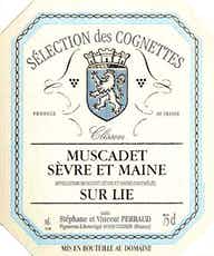Domaine des Cognettes Muscadet Sèvre-et-Maine Sur Lie Sélection des Cognettes 2016