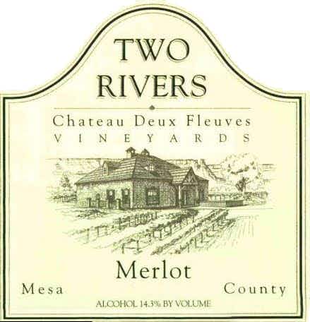 Two Rivers Winery Merlot 2016