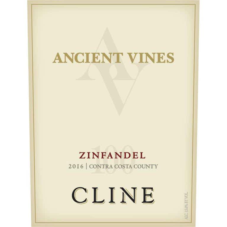 Cline Zinfandel Contra Costa Ancient Vines 2016