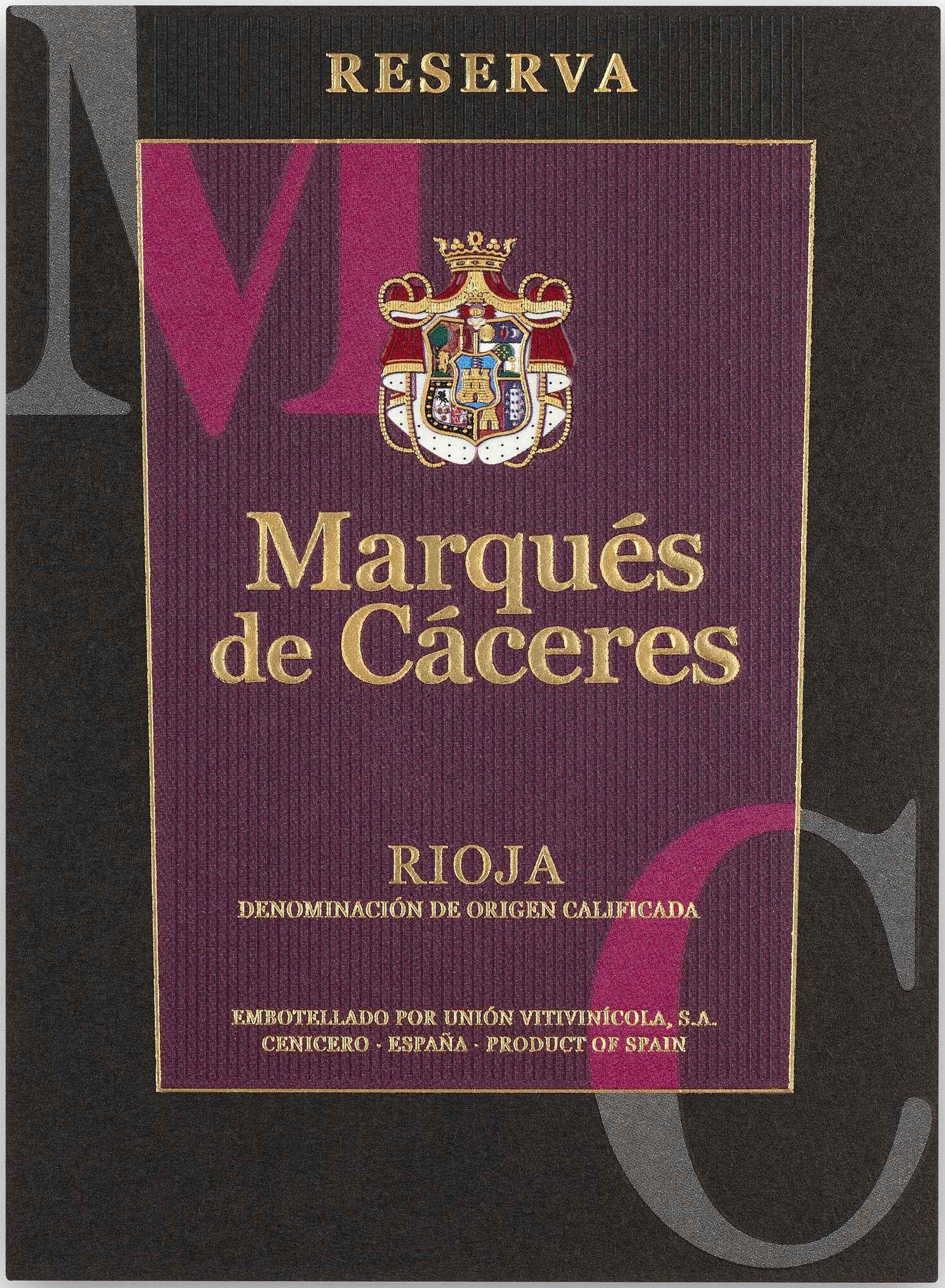 Marqués de Cáceres Rioja Reserva 2014