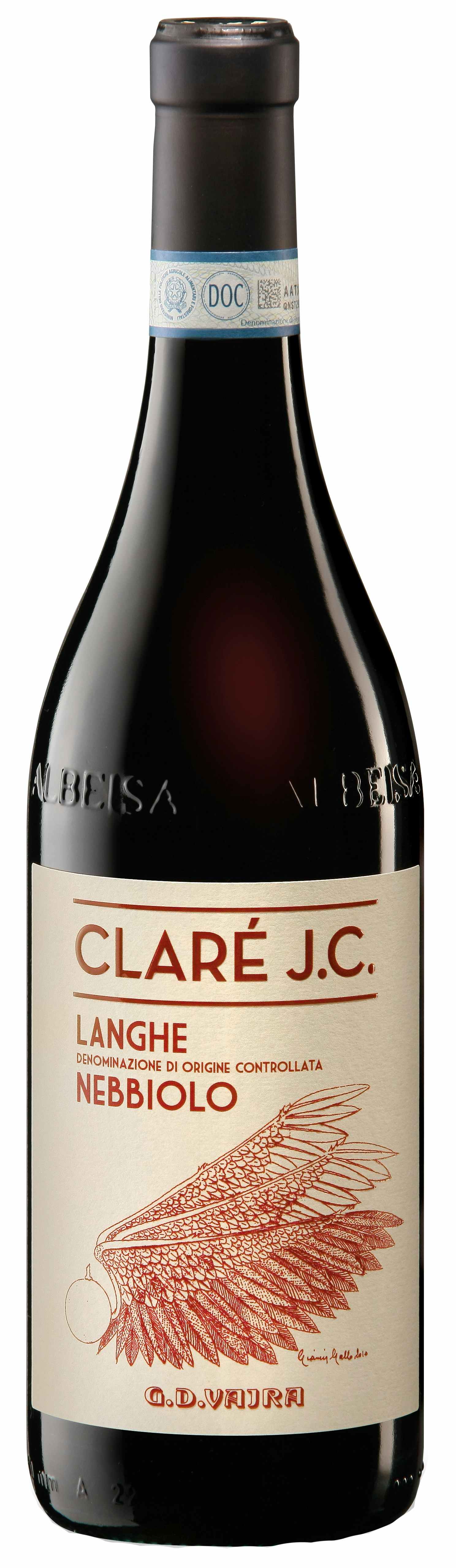 G. D. Vajra Claré J.C. Langhe Nebbiolo 2016