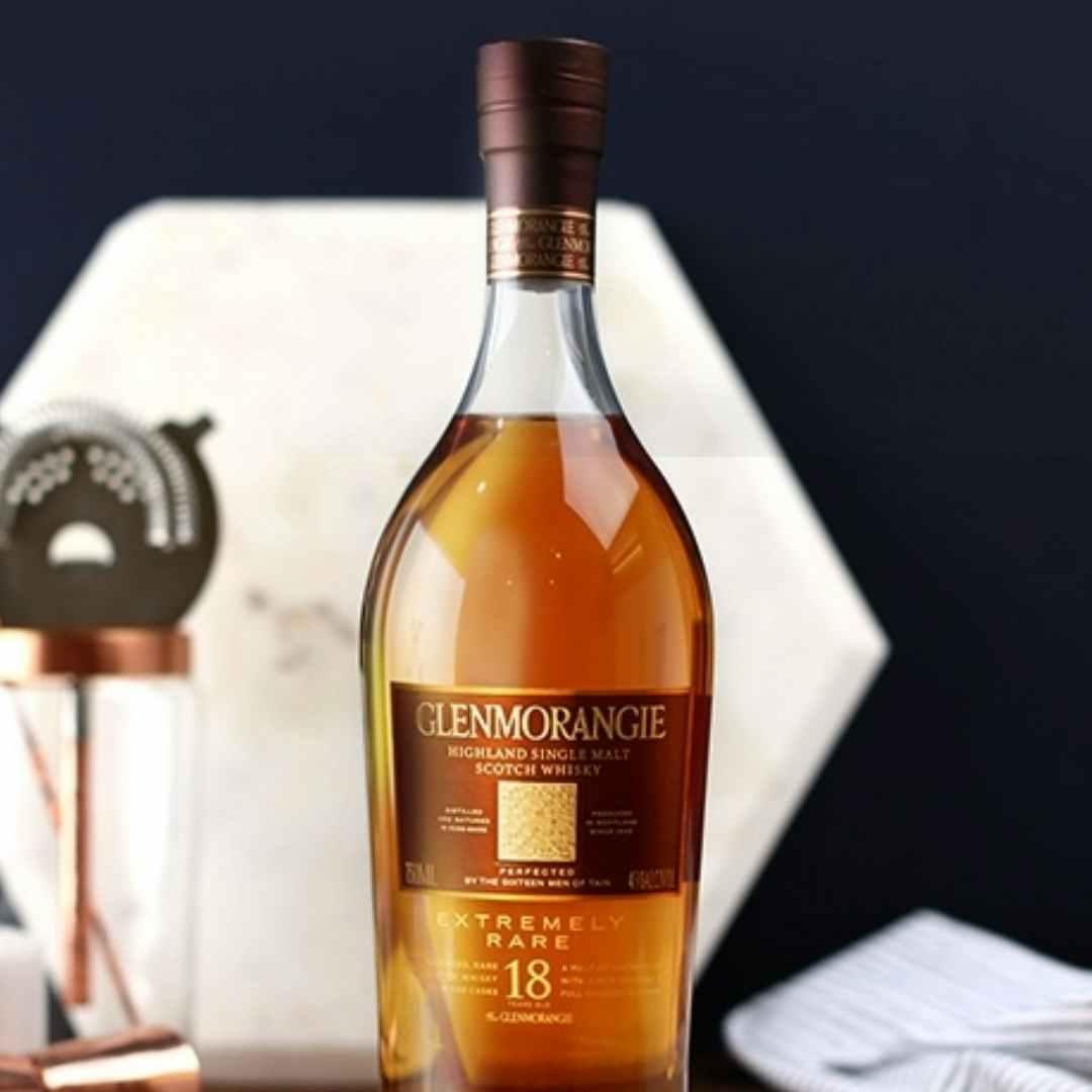 Glenmorangie Single Highland Malt Scotch Whisky 18 year old