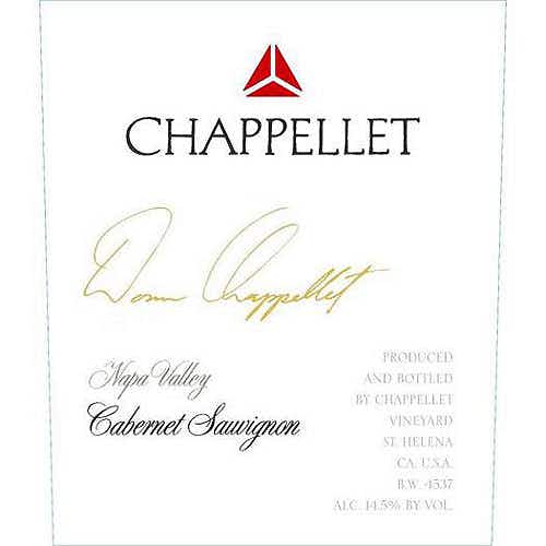Chappellet Signature Cabernet Sauvignon 2015