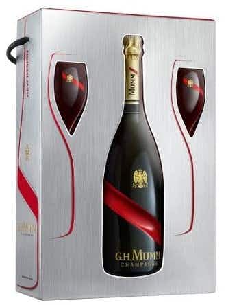 G. H. Mumm & Cie. Grand Cordon w/ Glasses NV