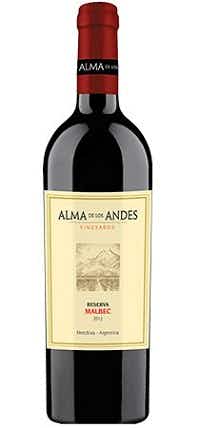 Alma DE LOS ANDES MALBEC 2013