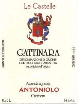 Antoniolo Gattinara Le Castelle 2013