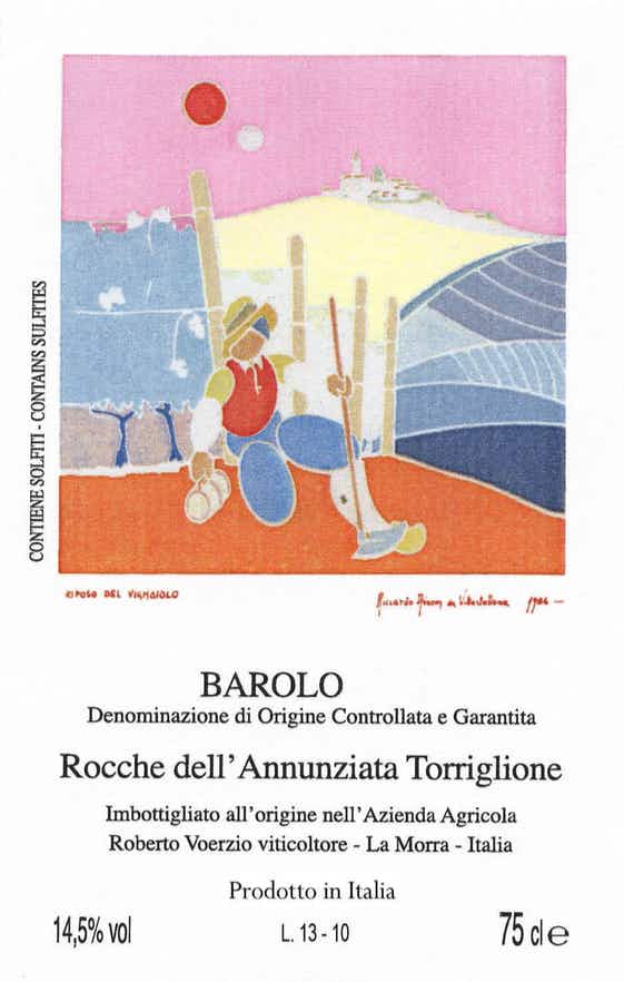 Roberto Voerzio Barolo Rocche dell'Annunziata Torriglione 2008