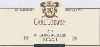 Carl Loewen Thornicher Ritsch Riesling Auslese 2015