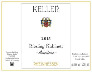 Weingut Keller Riesling Kabinett "Limestone" 2016