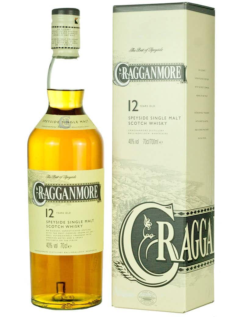 Cragganmore Cragganmore Single Malt Scotch (Speyside Malt) 12 year old Bottle