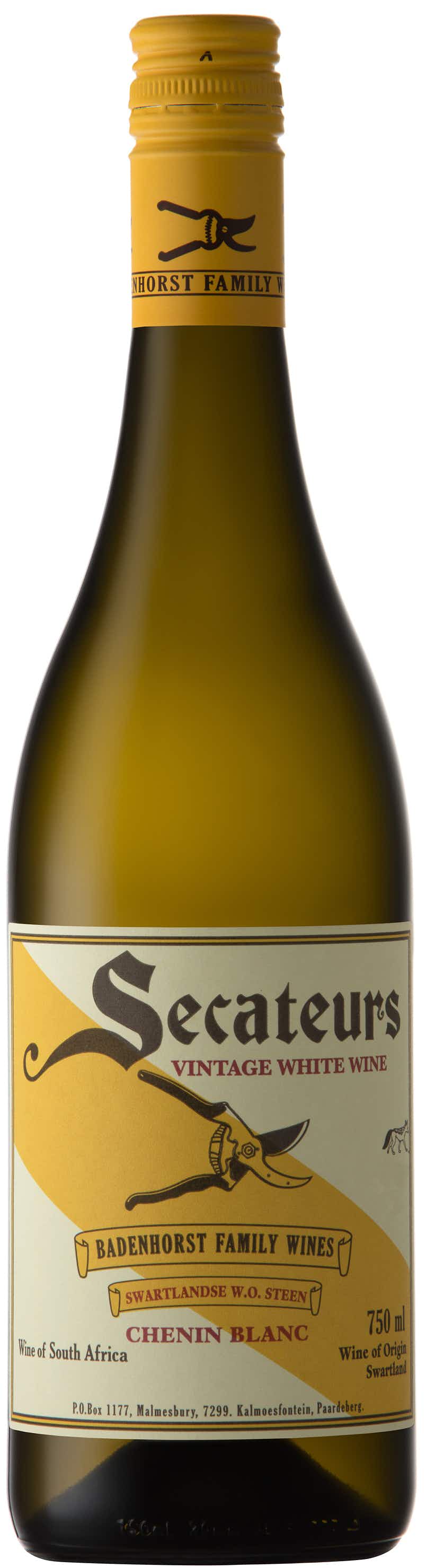 AA Badenhorst Family Wines Secateurs Chenin Blanc 2018
