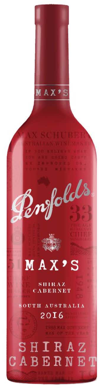 Penfolds Max's Shiraz Cabernet 2016