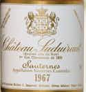 Château-Suduiraut Sauternes 1967 375ml