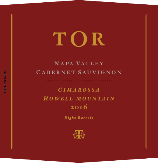 Tor Cimarossa Vineyard Cabernet Sauvignon 2016