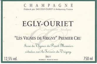 Egly-Ouriet Les Vignes de Vrigny 1er Cru NV