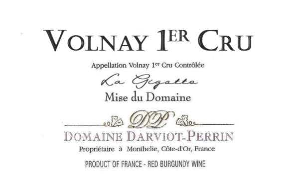 Darviot-Perrin Volnay La Gigotte 2010